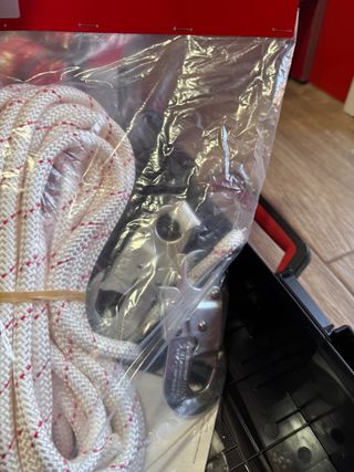 Maletín Wurth con arnés, cuerda y anclaje