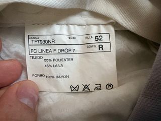 2 Trajes de Hombre Negro y Gris