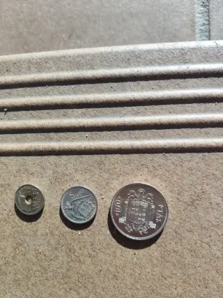 Lote 3 monedas antiguas