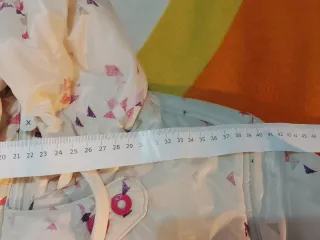 Cazadora Roxy blanca con estampado talla M