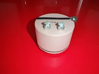 Pendientes Tous Oso Plata