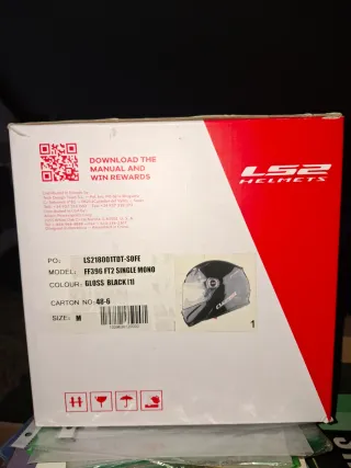 Casco Moto LS2 FF396 FT2 Fibra