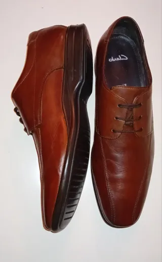 Zapatos de vestir Clarks Marrones Talla 43.5