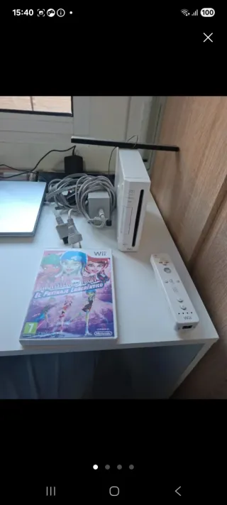 Consola Wii Blanca + Juego Monster High