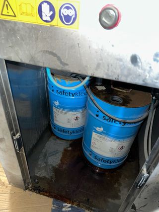 Lavadora industrial pistolas de pintura SAGOLA