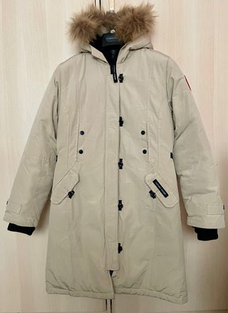 Abrigo Canada Goose Beige