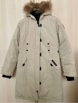 Abrigo Canada Goose Beige