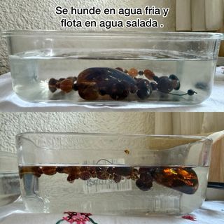 Collar de ámbar con colgante grande