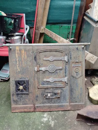 Cocina de leña N.7 con horno