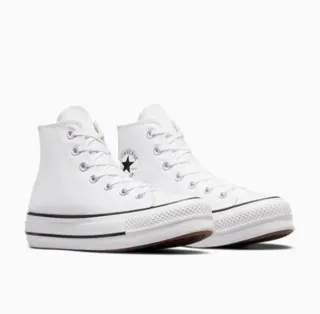 Zapatillas Converse Plataforma Blancas