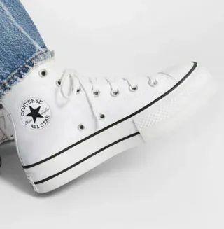 Zapatillas Converse Plataforma Blancas