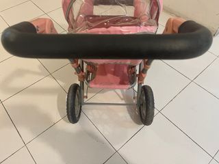 Pack Carro Gemelar Muñecos y Trona Baby Born