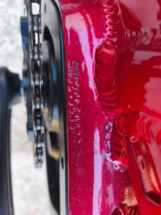 Bicicleta Eléctrica Conor adra Roja 17 pulgadas