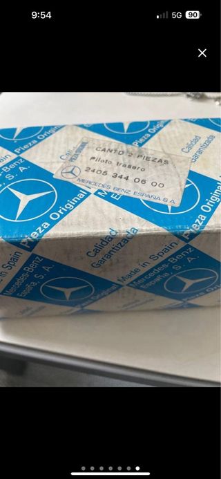 Pilotos Mercedes Antiguos