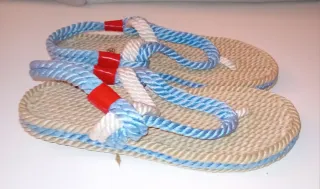 Sandalias de fibra talla 38