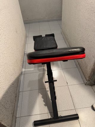 Banco de pesas para abdominales