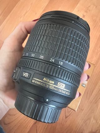 Objetivo Nikon AF-S DX Nikkor 18-105mm f/3.5-5.6G