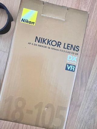 Objetivo Nikon AF-S DX Nikkor 18-105mm f/3.5-5.6G