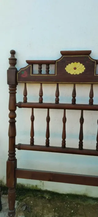 Cabecero de madera 90 cm