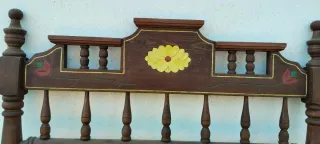 Cabecero de madera 90 cm