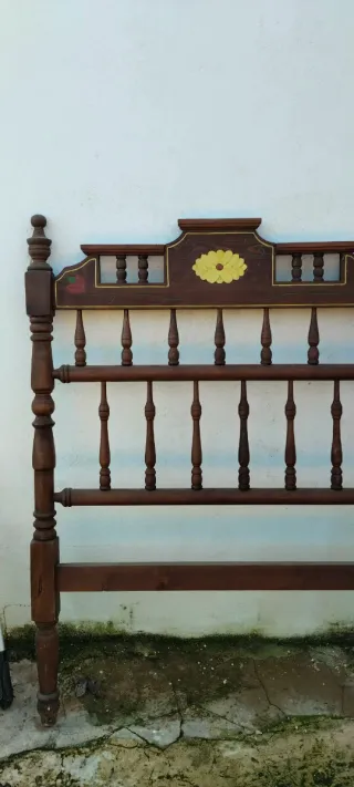 Cabecero de madera 90 cm