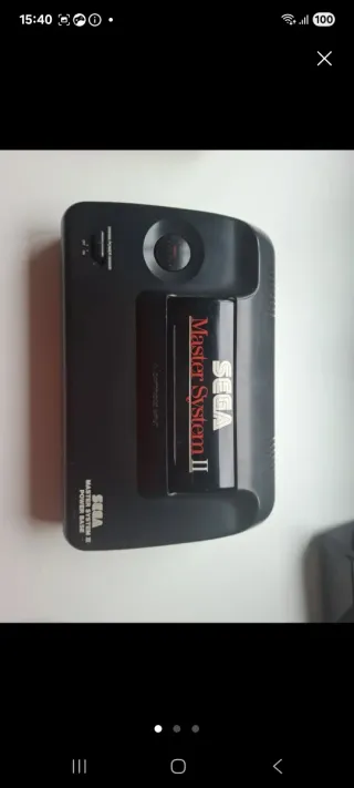 Sega Master System II Negra