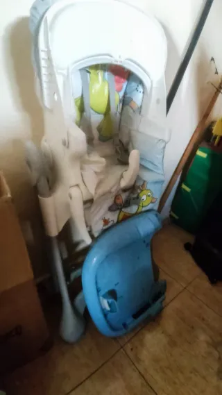Trona plegable para bebé