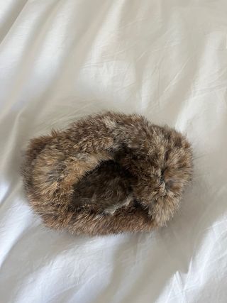 Gorro de piel auténtica