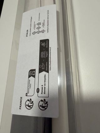 Estor gris opaco IKEA FRIDANS 60cm nuevo