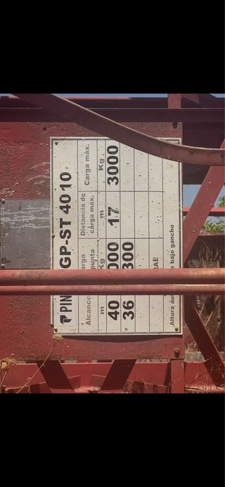 Grúas Torre Industriales