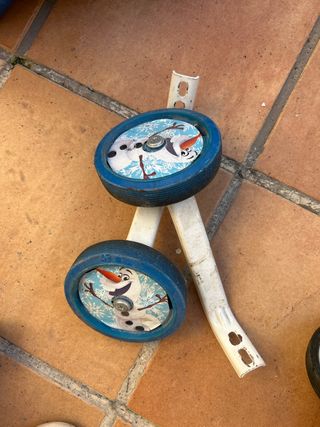 Ruedines bici Frozen Olaf