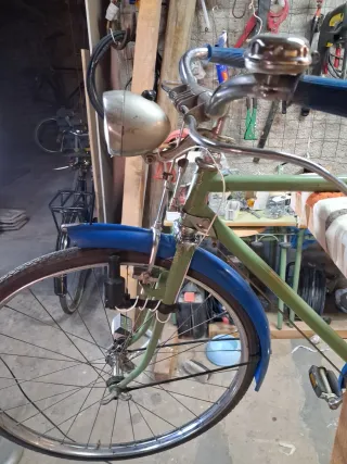 Bicicleta cadete frenos de varilla