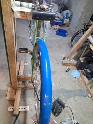 Bicicleta cadete frenos de varilla