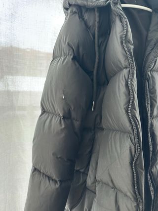 Plumífero Zara Negro Mujer