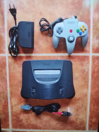 Nintendo 64 PAL EUR Completa+Mando Original+cable.