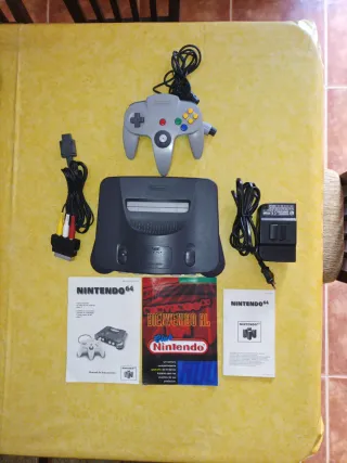 Nintendo 64 PAL EUR Completa+Mando Original+cable.