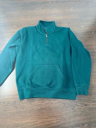 Sudadera Carhartt verde con cremallera