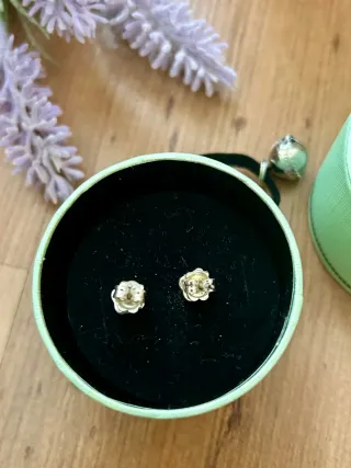 Pendientes Tous plata y nácar