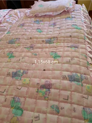 Lote Cuna Niña Ositos Rosa