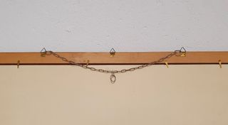 quadro fiori secchi su pergamena cornice cm 85x107