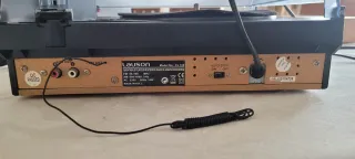 Tocadiscos Lauson Negro/Plateado