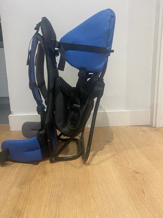 Mochila portabebés azul