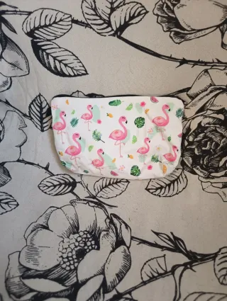 Pochette beauty astuccio flamingo