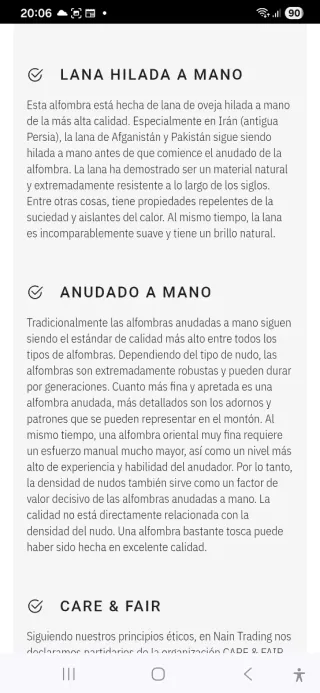 Alfombra Persa Ziegler Beige y Roja