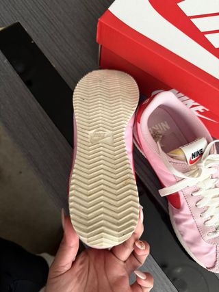 Zapatillas Nike Cortez Rosa y Rojo