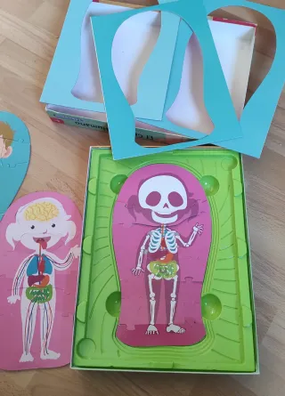 Juego El Cuerpo Humano Clementoni 4+