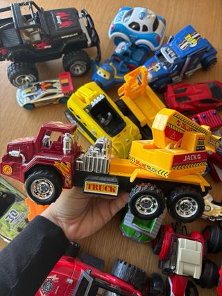 Lote coches de juguete