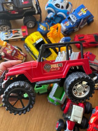 Lote coches de juguete