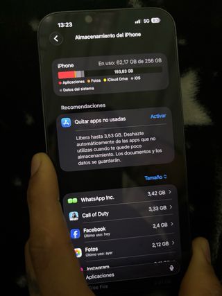 iPhone 13 Pro Max 256GB 84% Batería