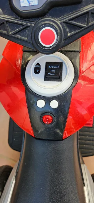Moto eléctrica infantil 3 ruedas